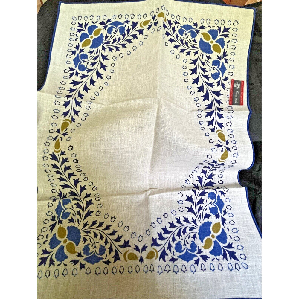 4 New Vintage Printed Floral Placemats By Norma Della Cotton Polyester Blend - Picture 2 of 9